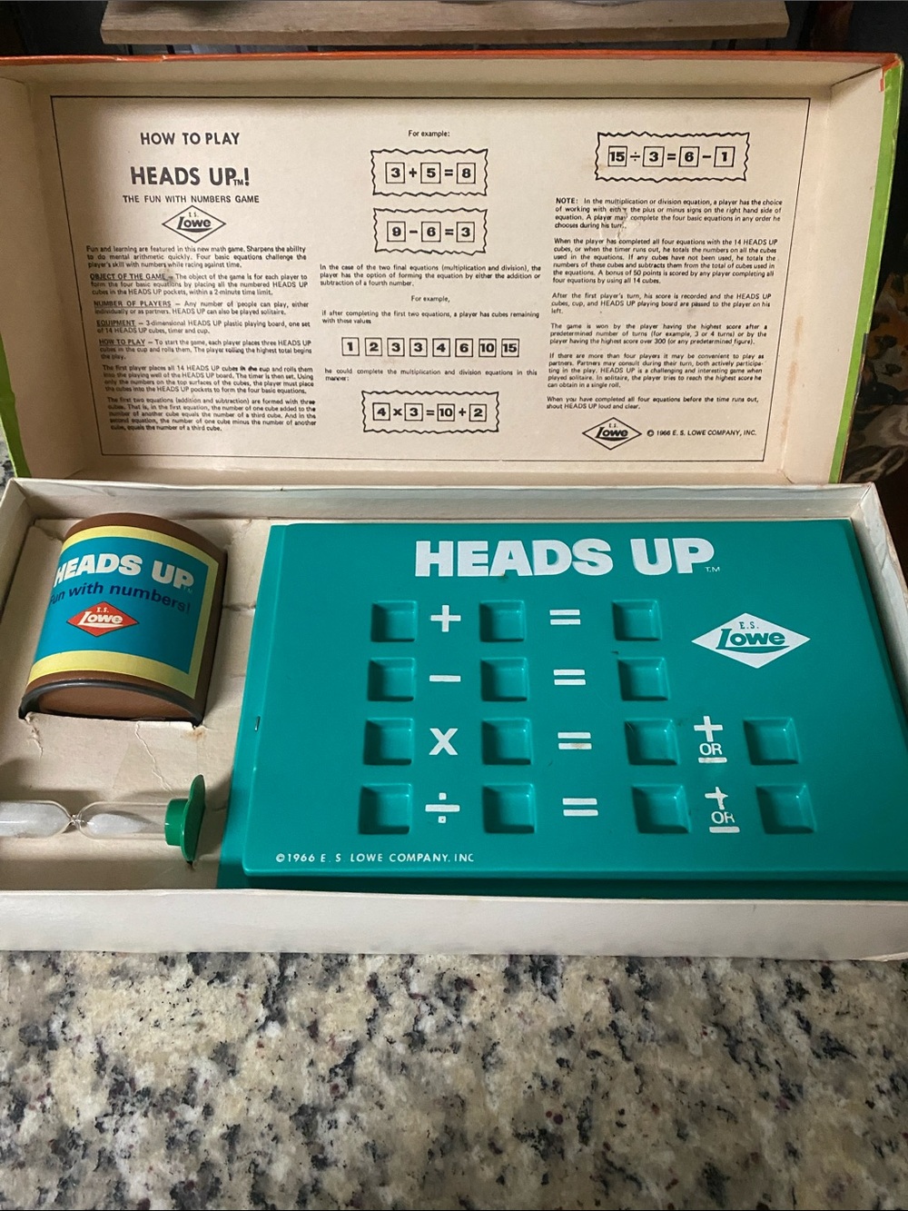 Heads Up! Home Game - Teal/Green